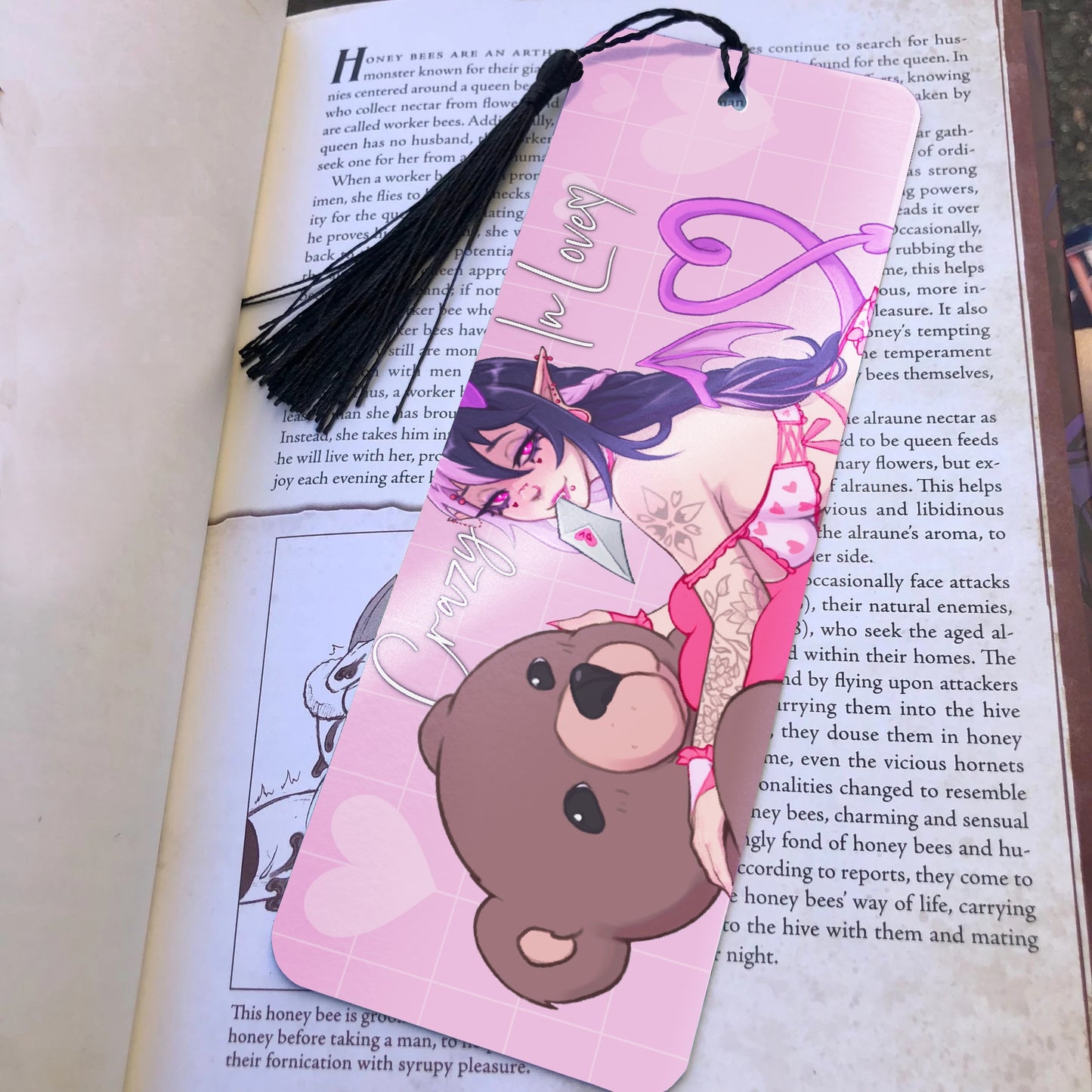 Valentine DV Bookmark