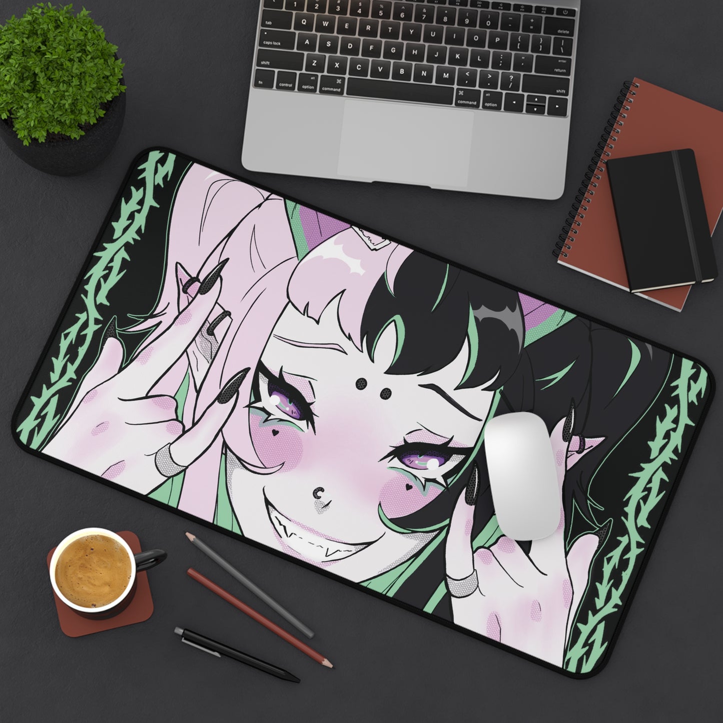 Horns XL Desk Mat