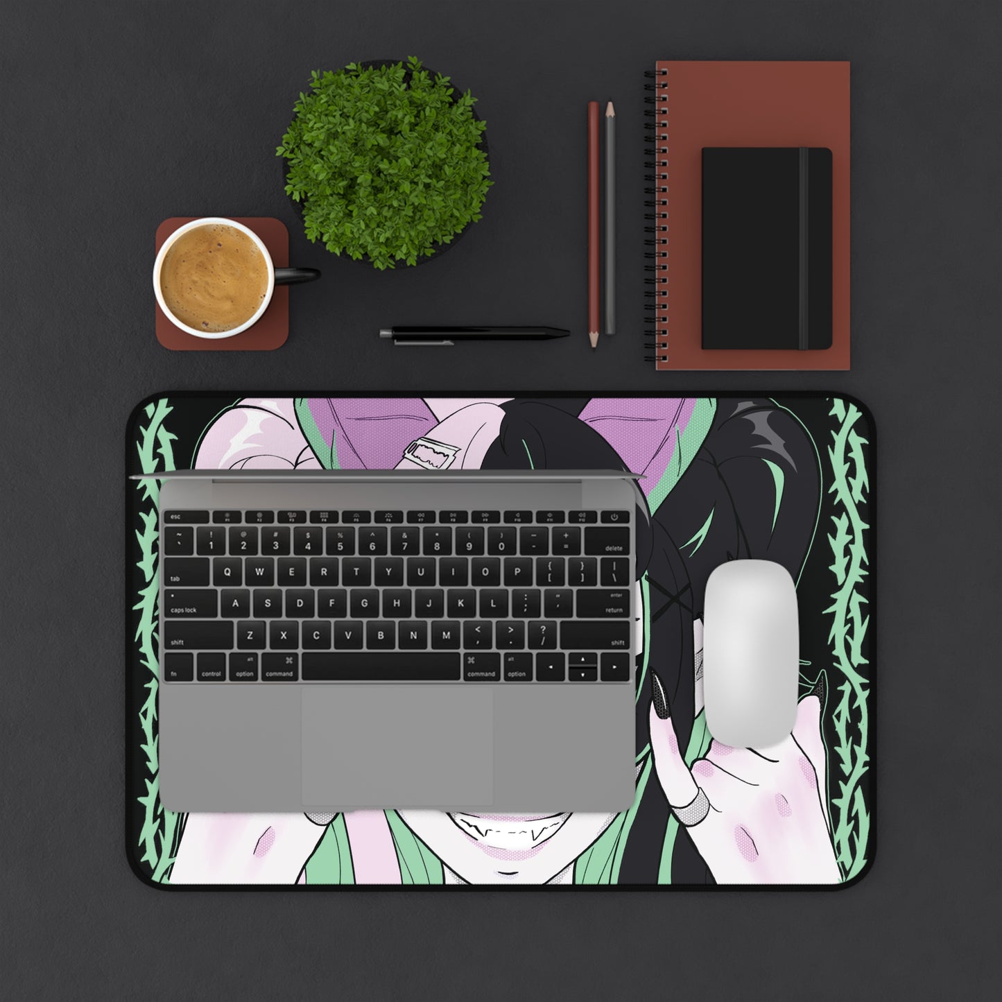 Horns XL Desk Mat