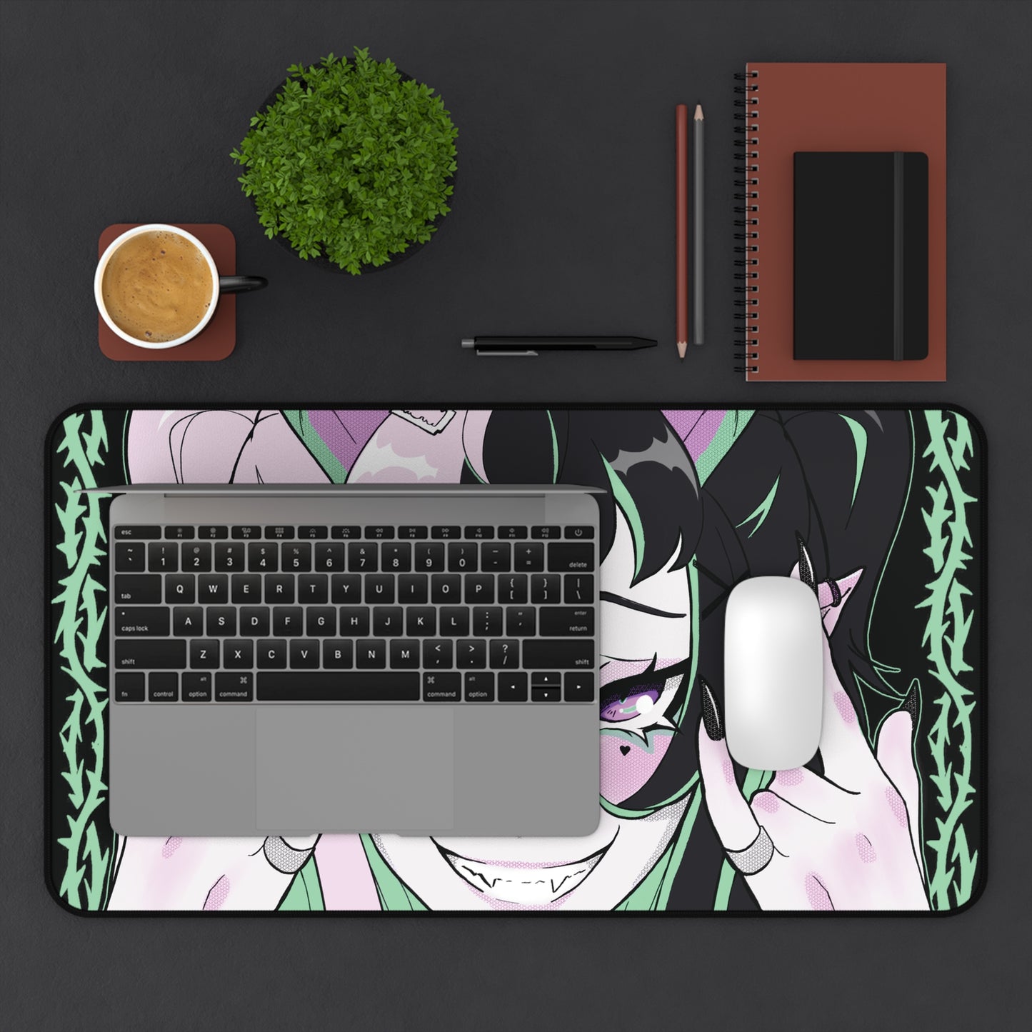 Horns XL Desk Mat