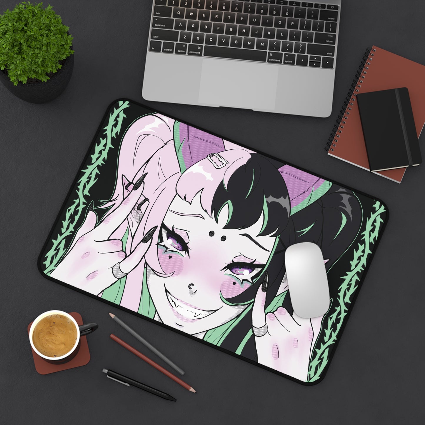 Horns XL Desk Mat