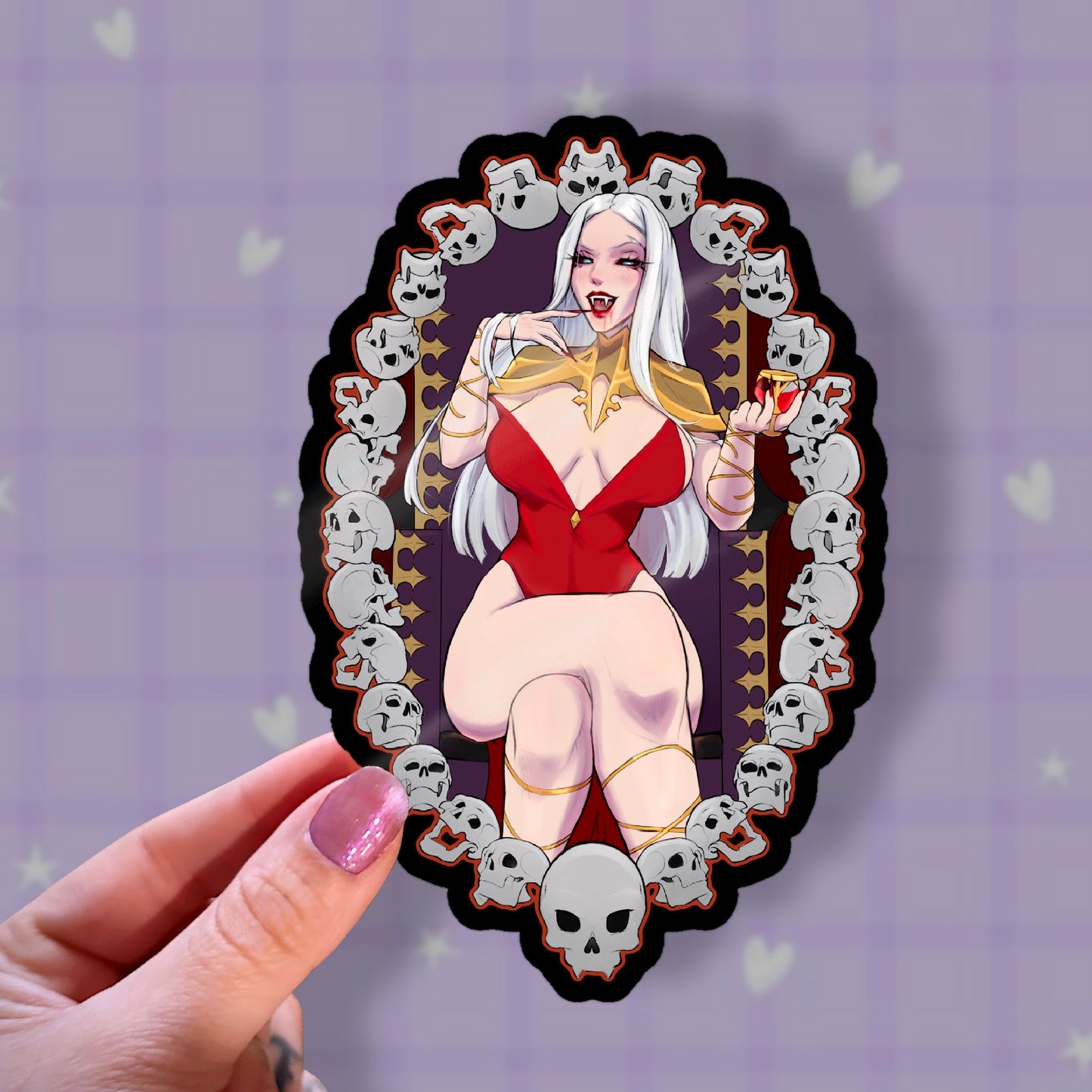 Vampire Queen Sticker
