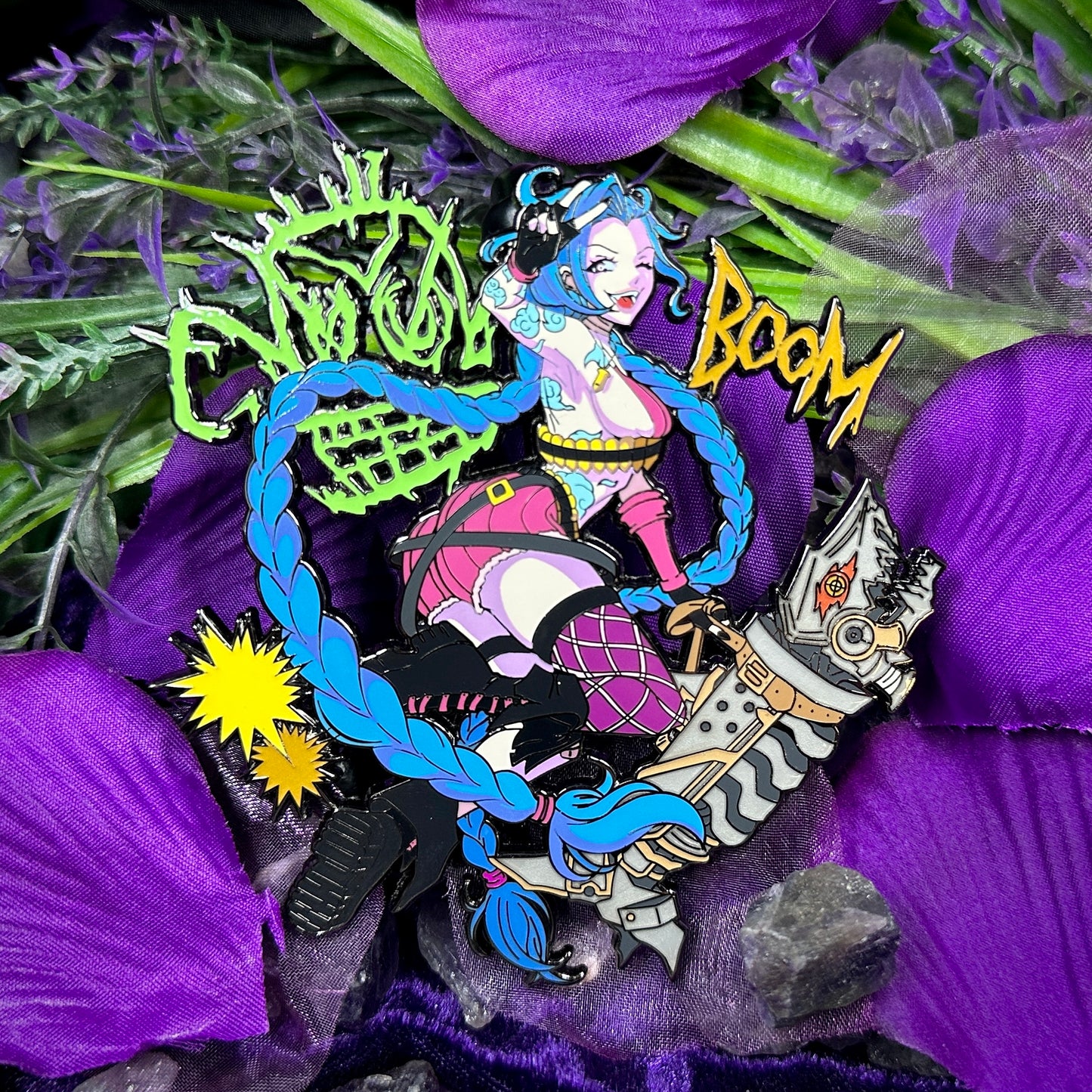 Boom! Enamel Pin