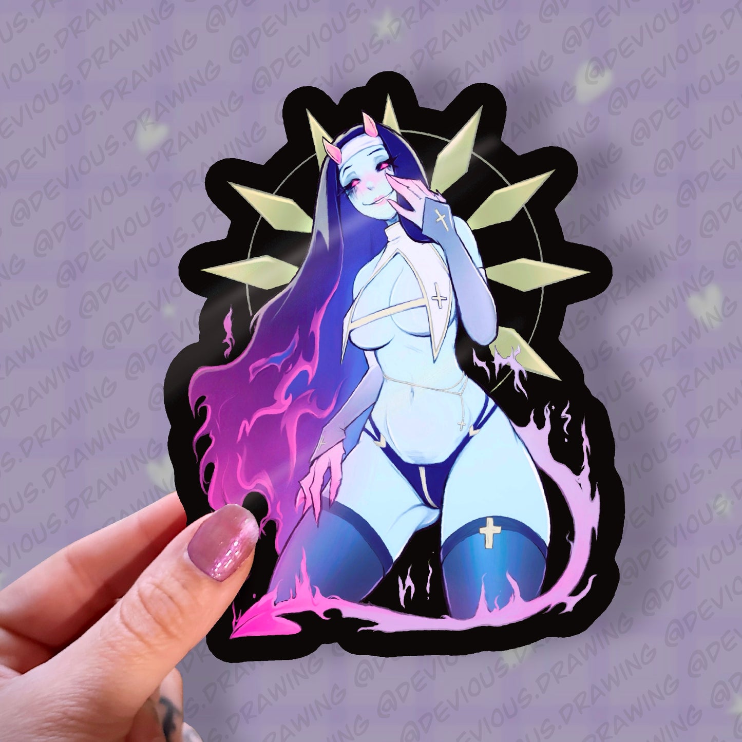 Unholy Sticker