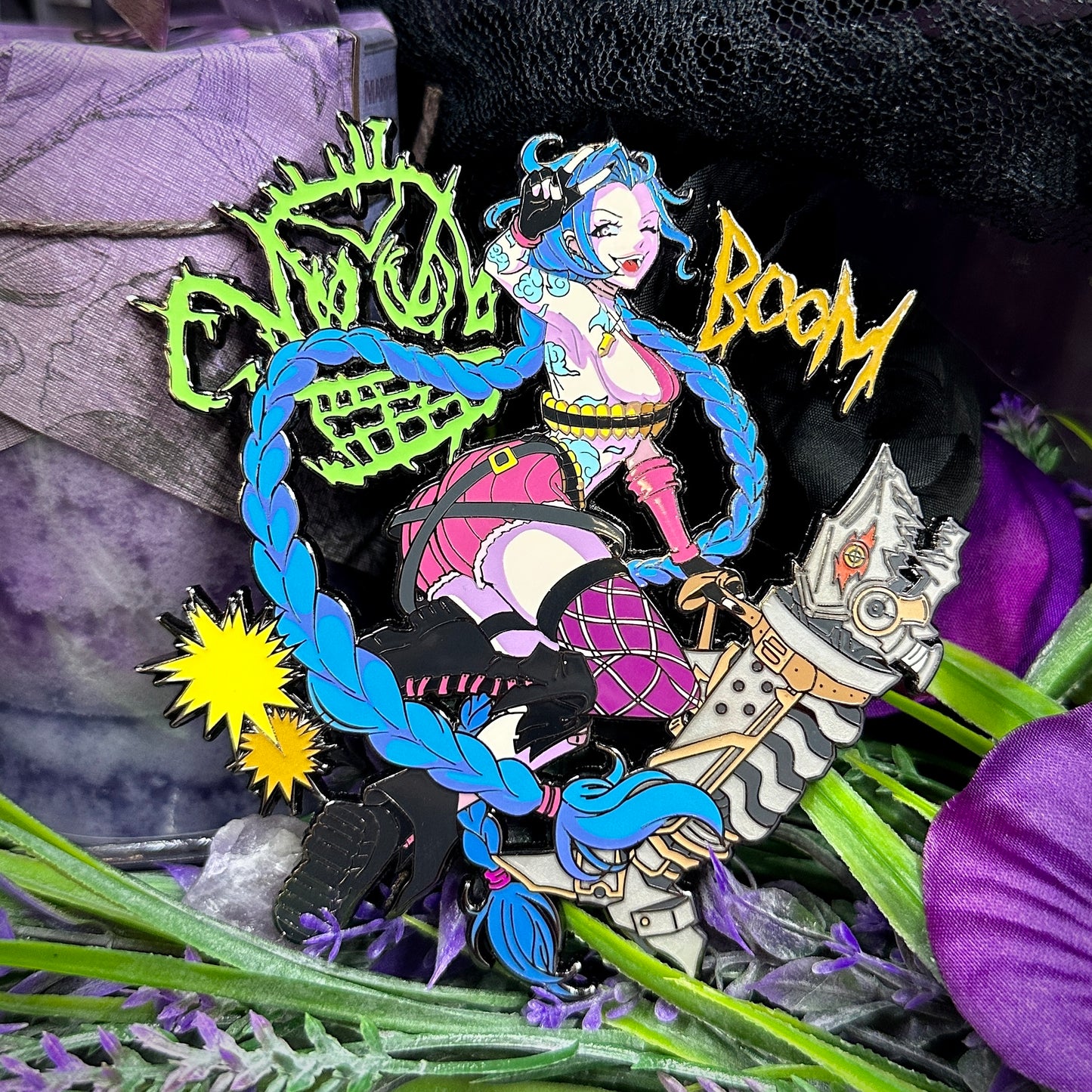 Boom! Enamel Pin