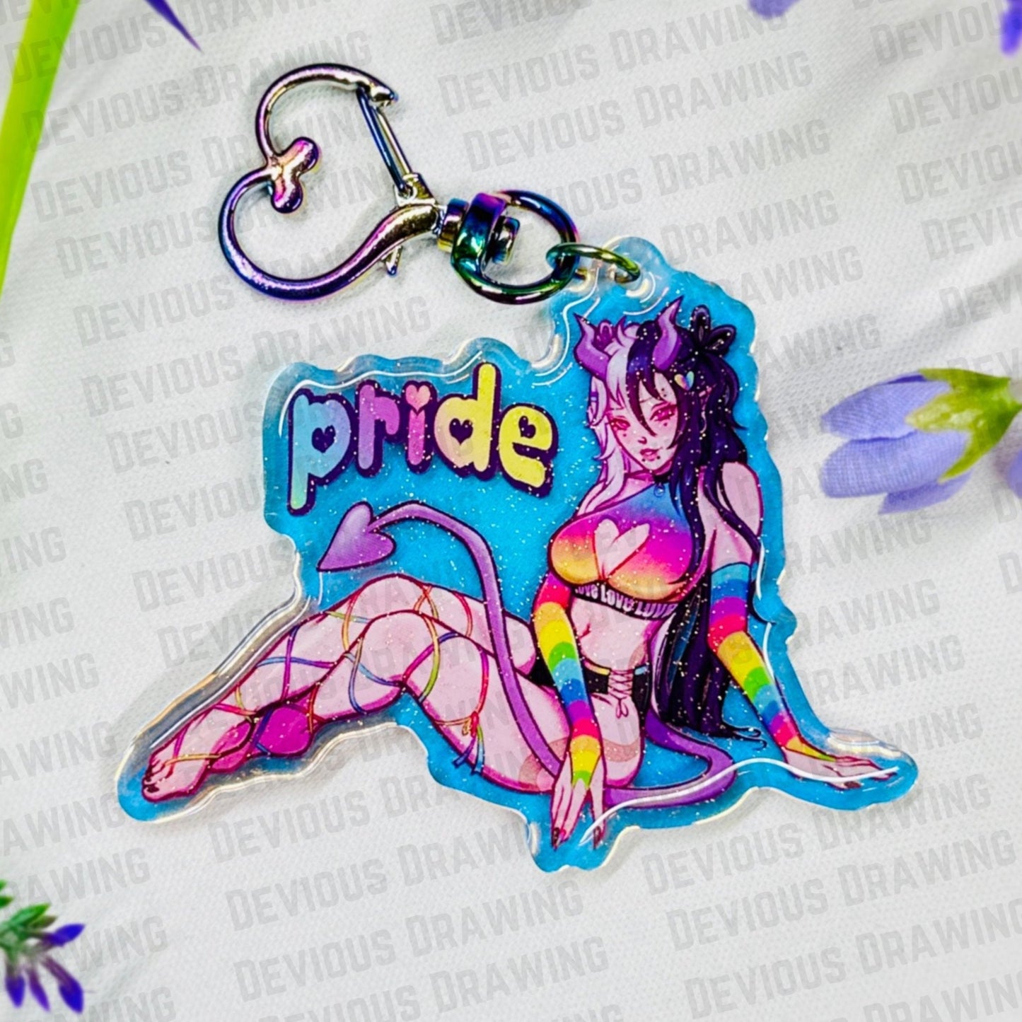 Pride Demon Acrylic Charm