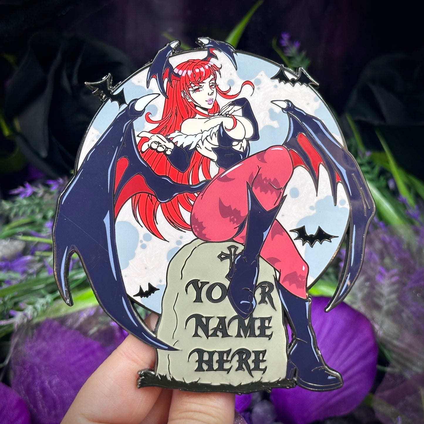 Midnight Mori Enamel Pin