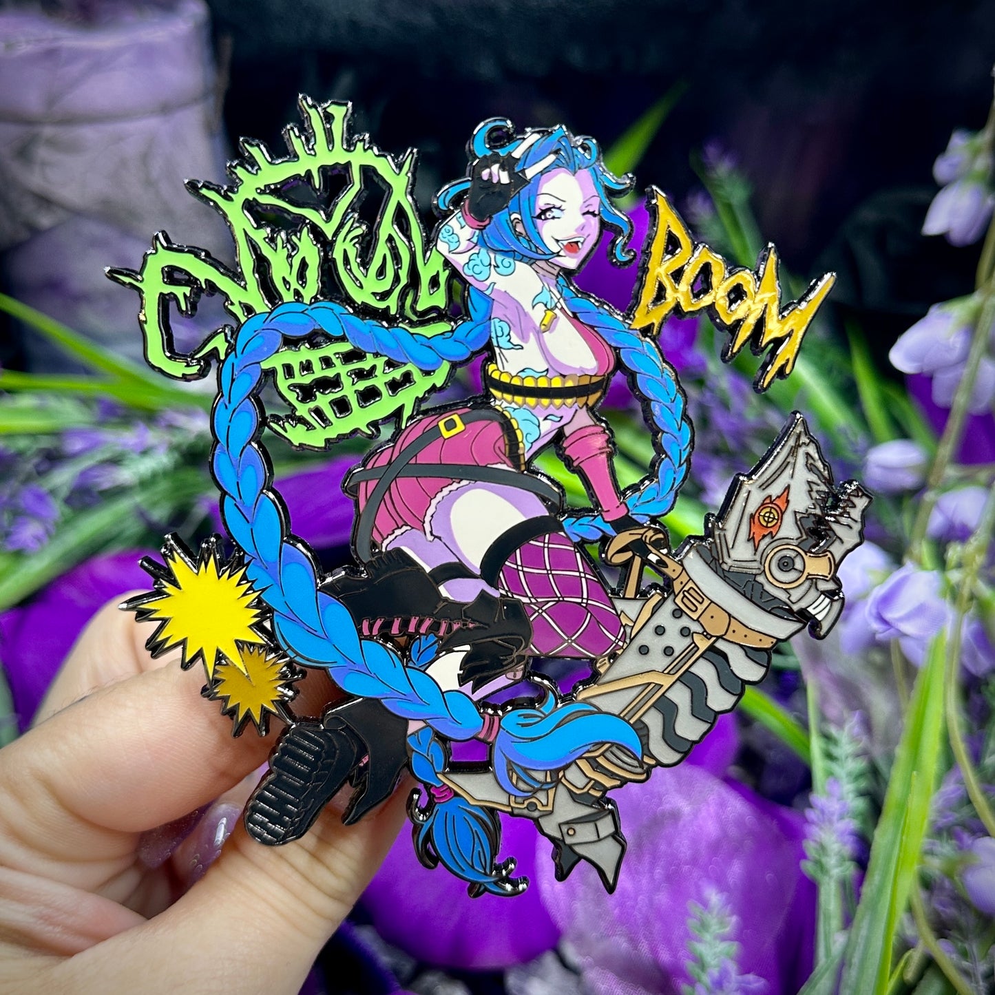 Boom! Enamel Pin