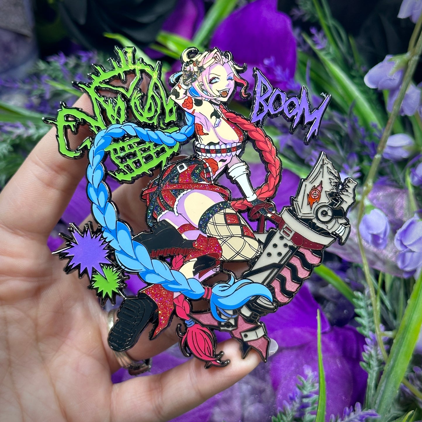 Boom! Enamel Pin