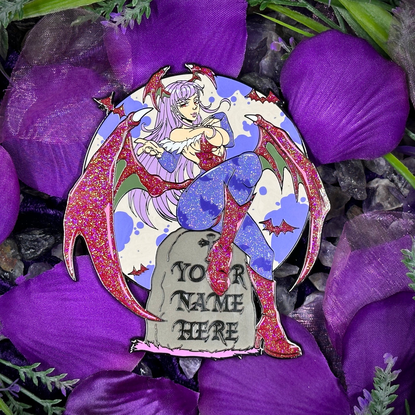 Midnight Mori Enamel Pin