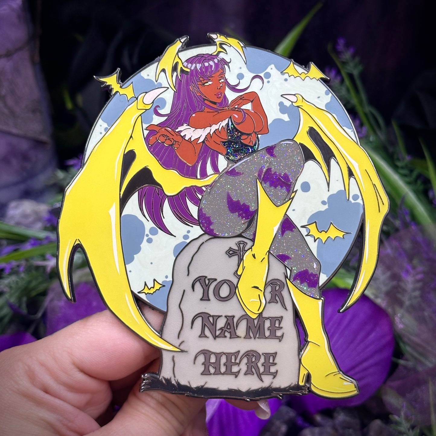 Midnight Mori Enamel Pin