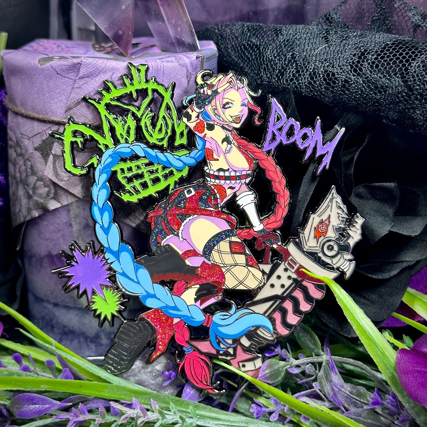 Boom! Enamel Pin