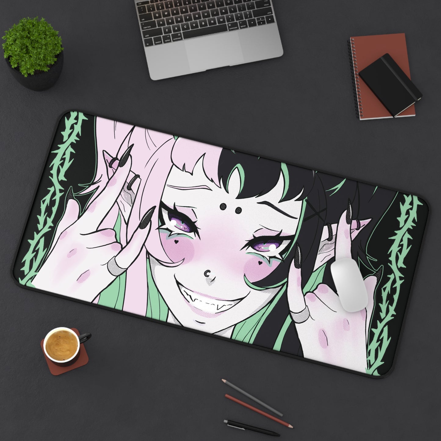 Horns XL Desk Mat