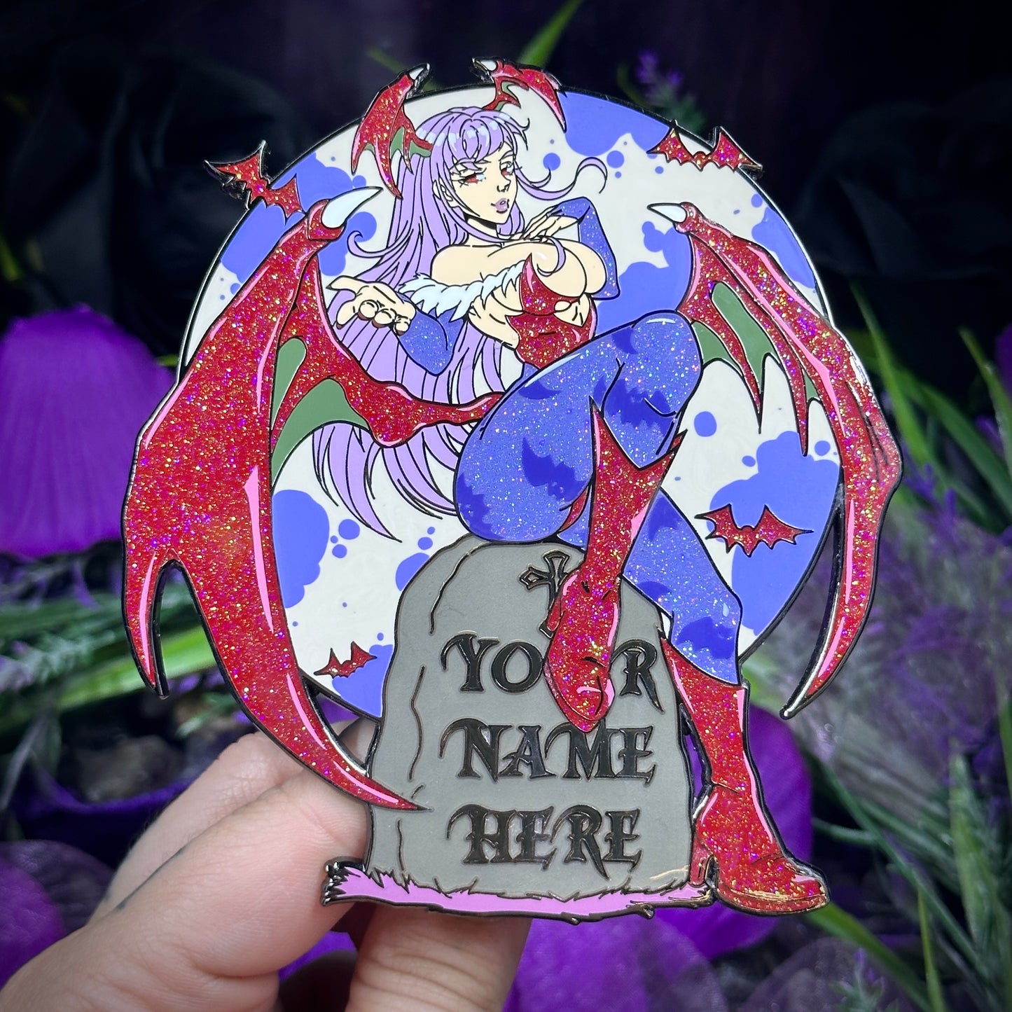Midnight Mori Enamel Pin