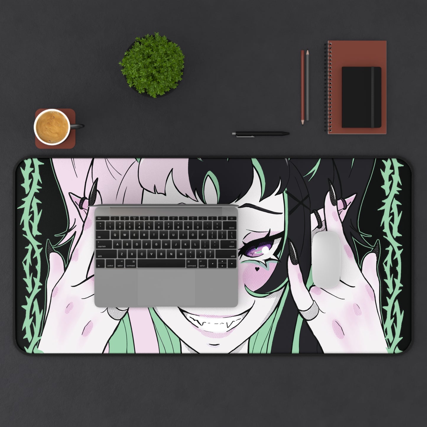 Horns XL Desk Mat