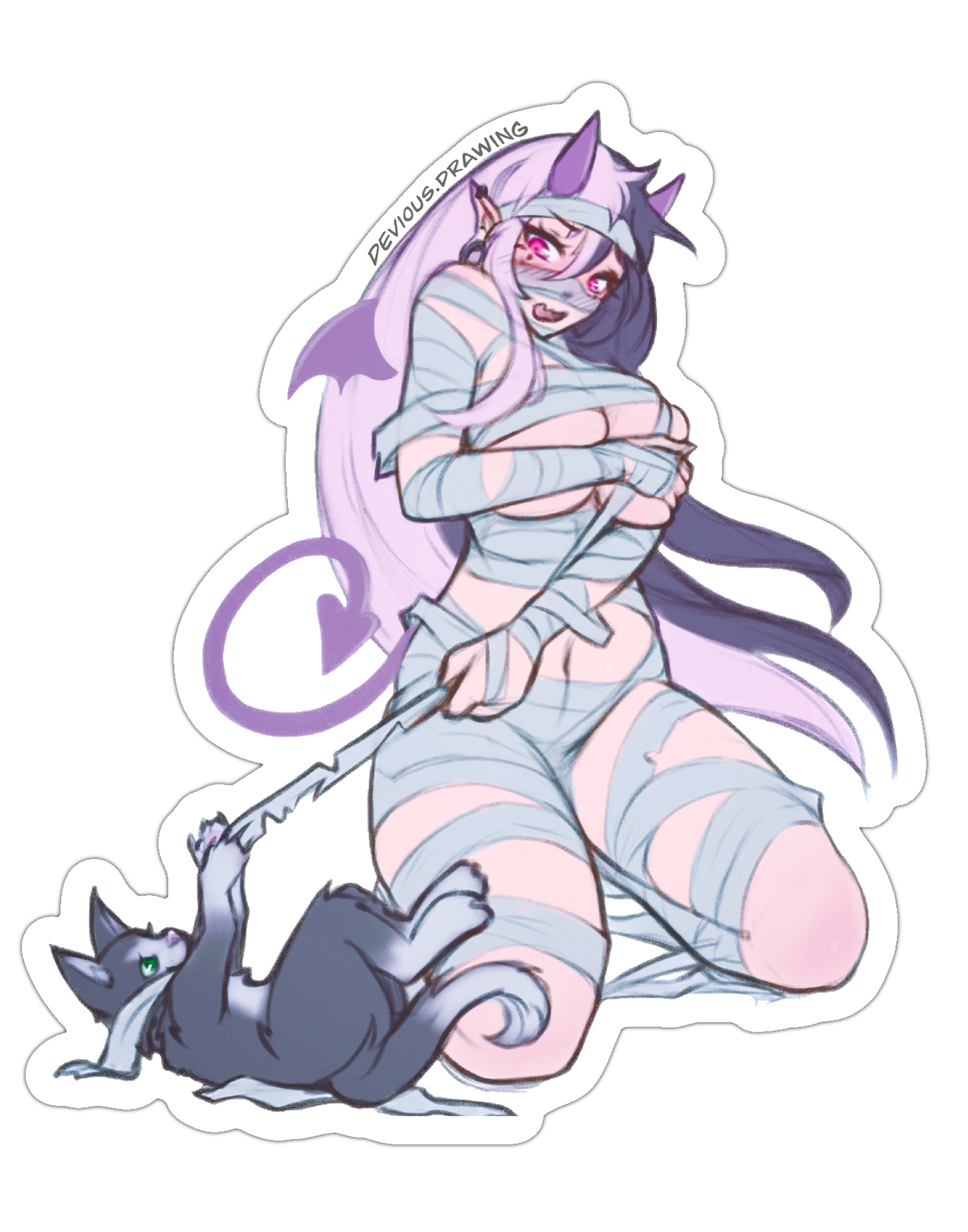Mummy Mommy DV Sticker