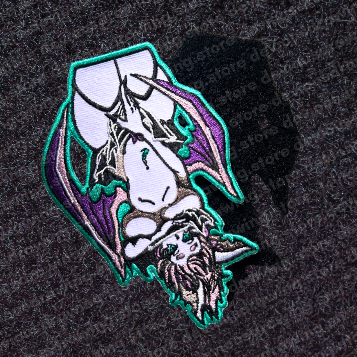 Nocturna Embroidered Patch | Hook & Loop