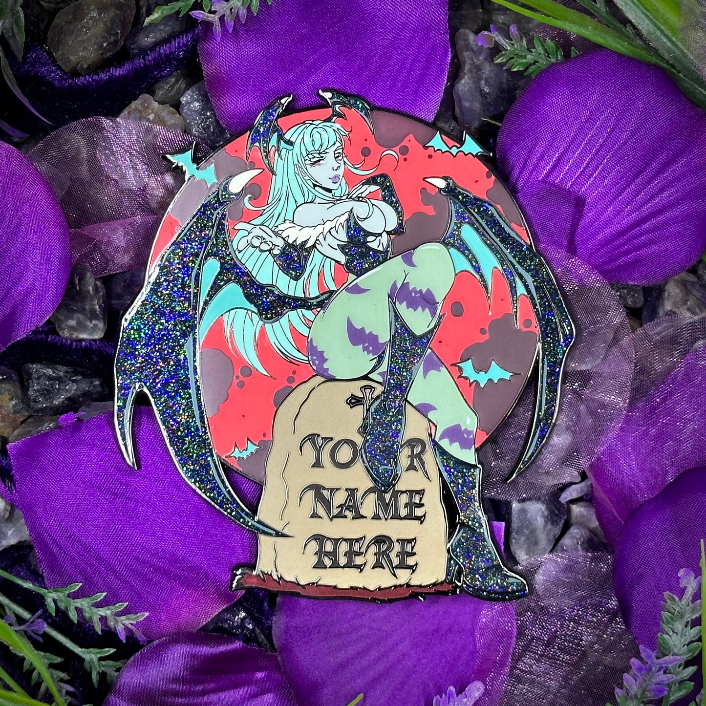 Midnight Mori Enamel Pin