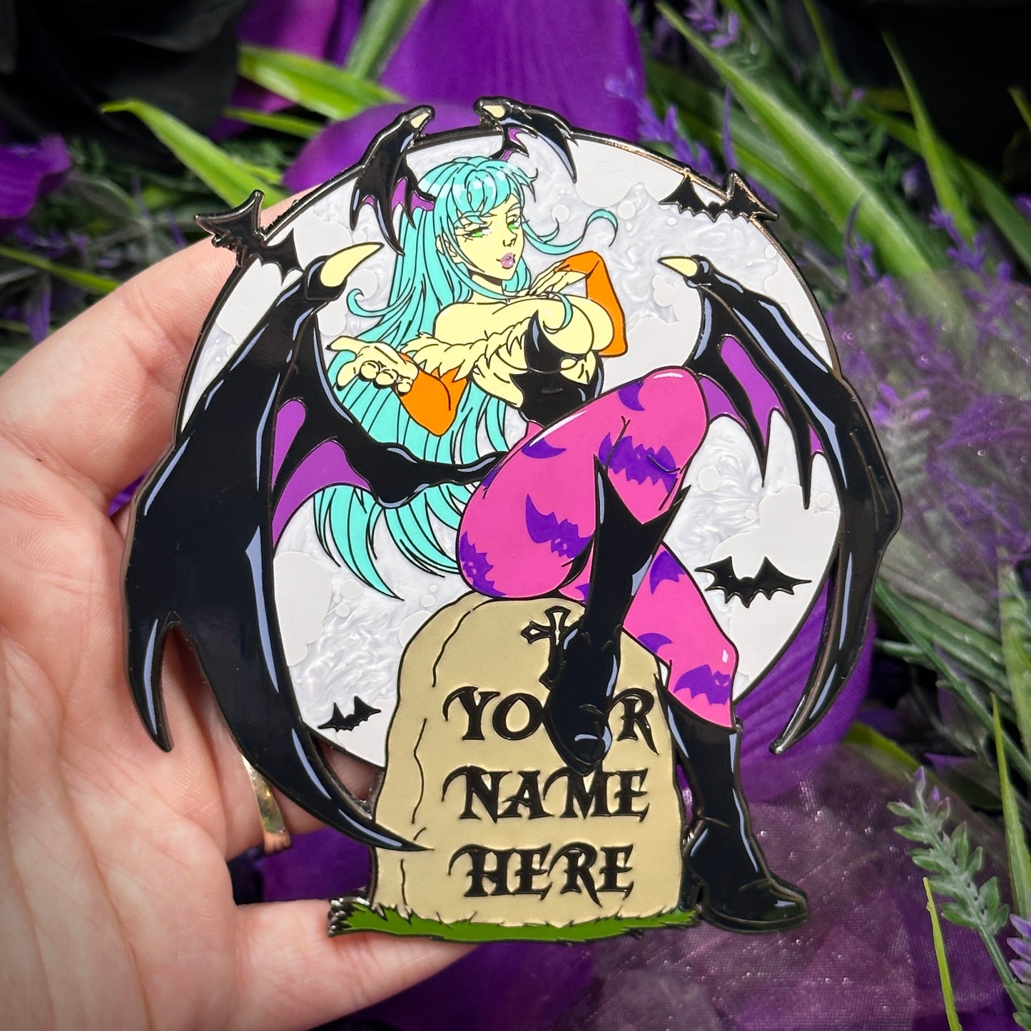 Midnight Mori Enamel Pin