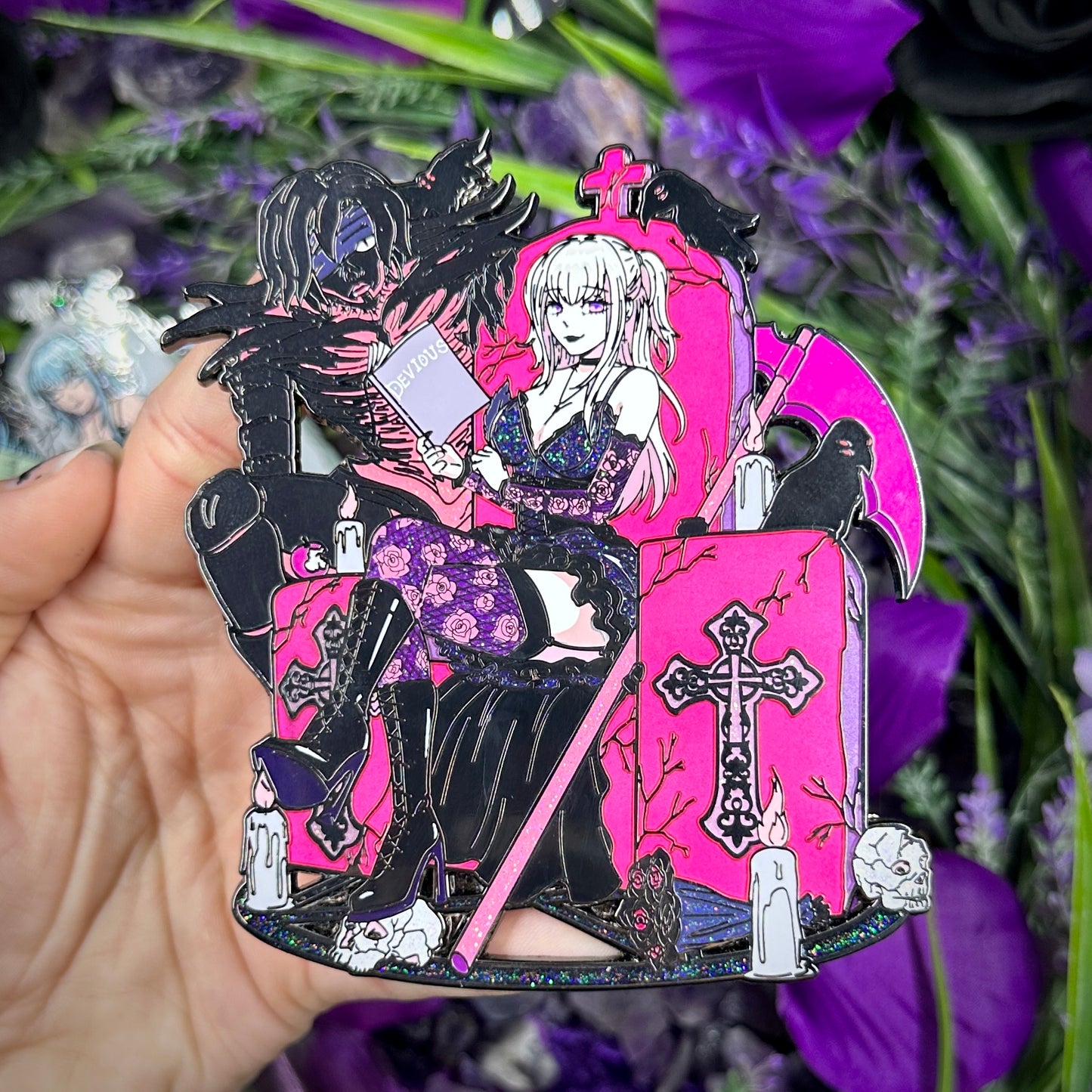 Shinigami's Sin Enamel Pin