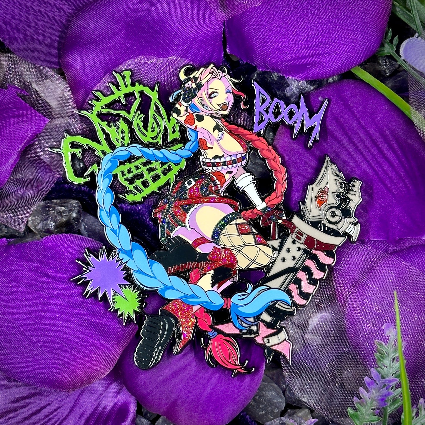 Boom! Enamel Pin