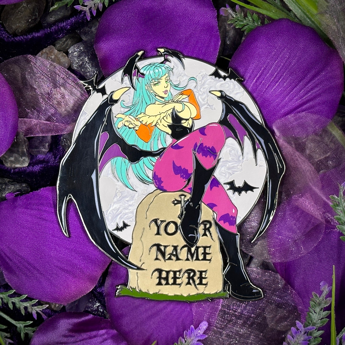 Midnight Mori Enamel Pin