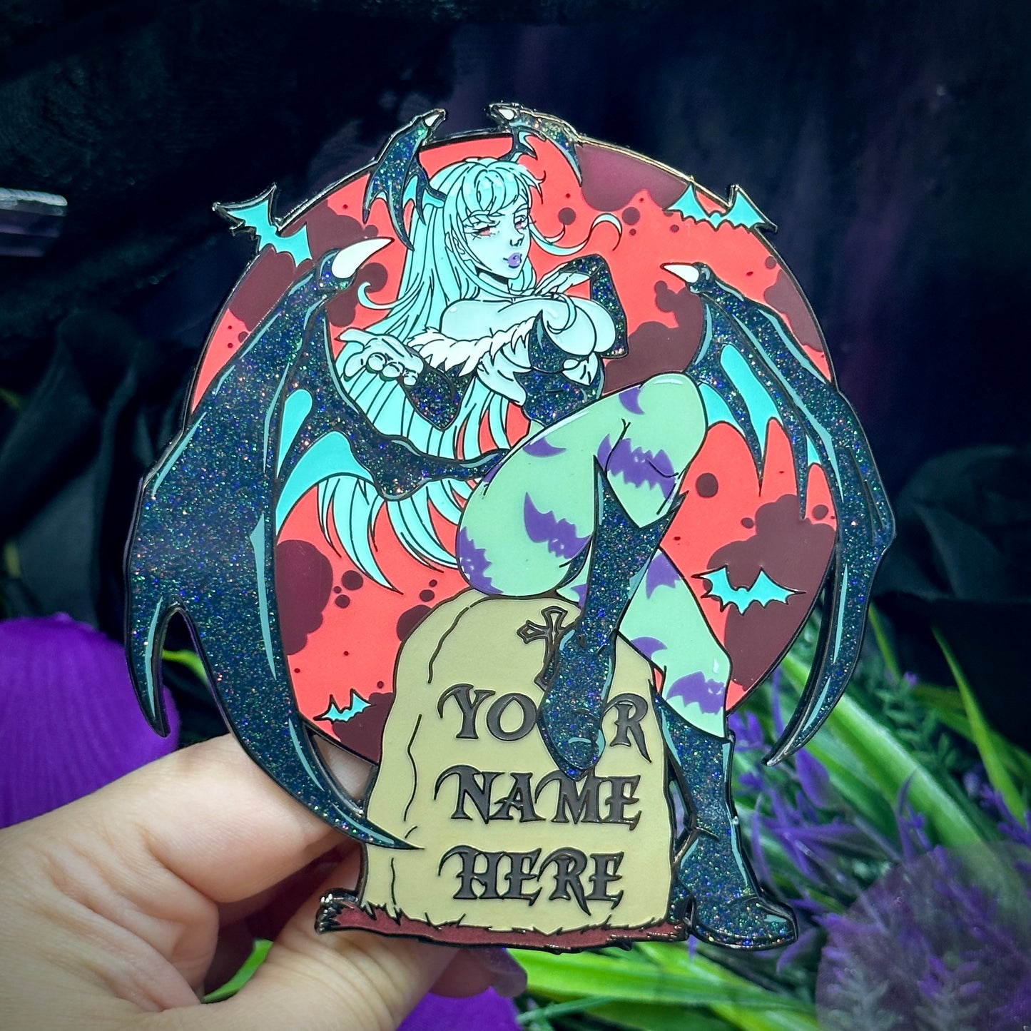 Midnight Mori Enamel Pin