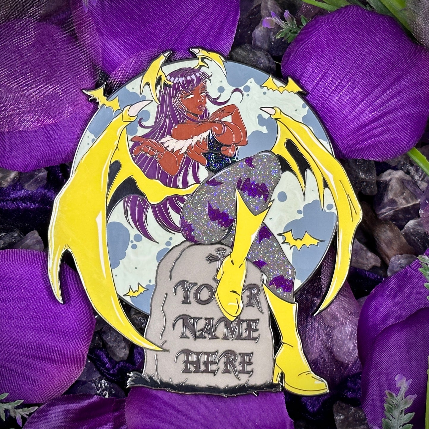 Midnight Mori Enamel Pin