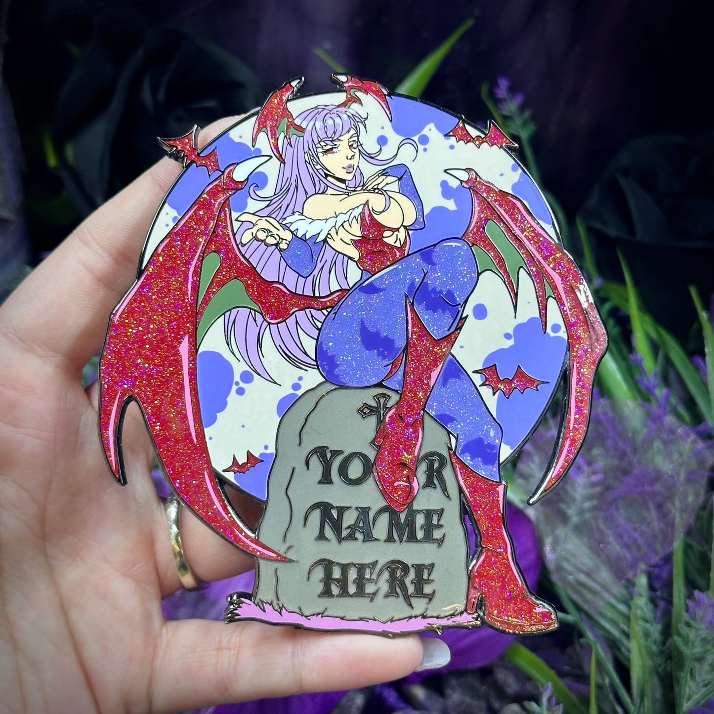 Midnight Mori Enamel Pin