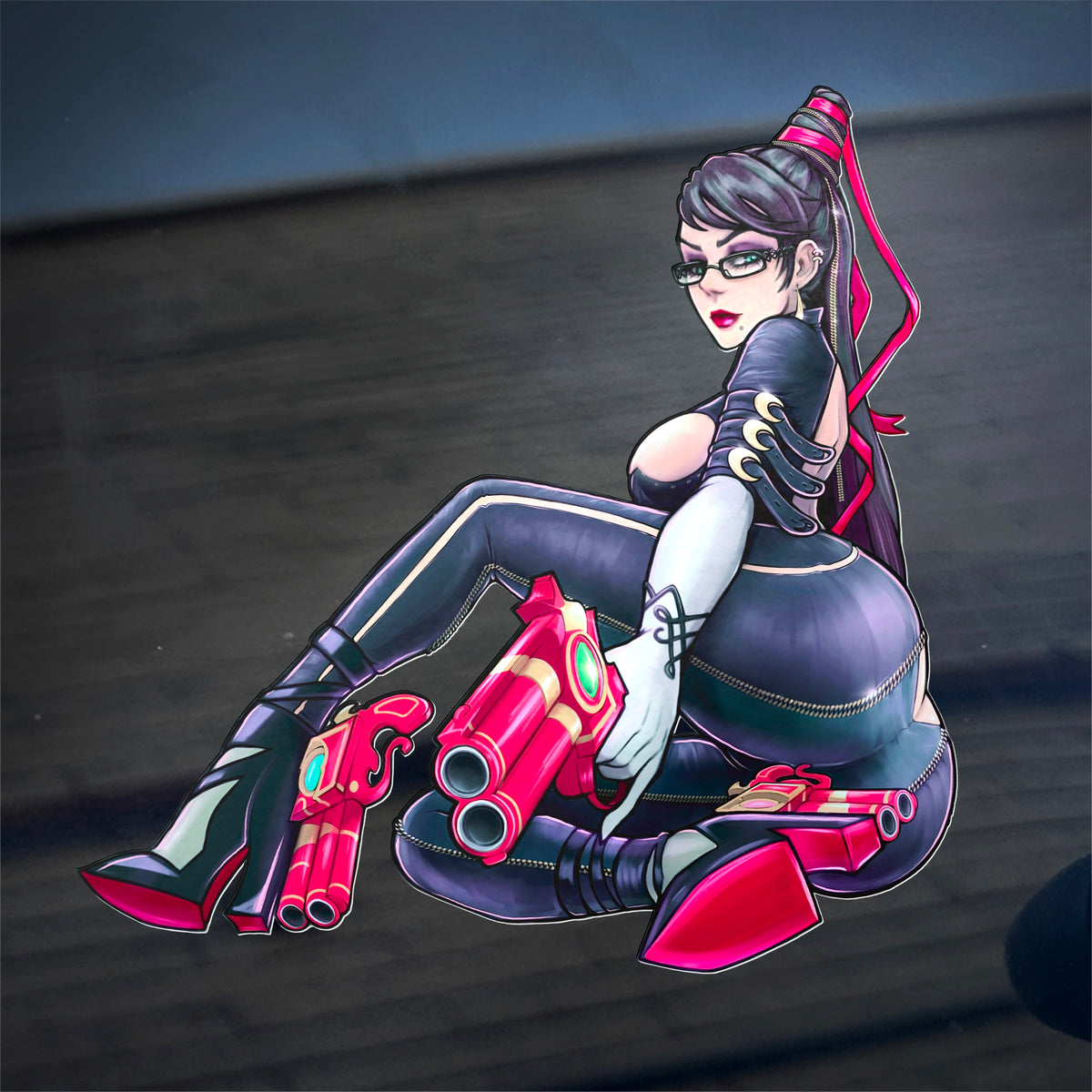 BayoBooty Car Sticker 6.5"