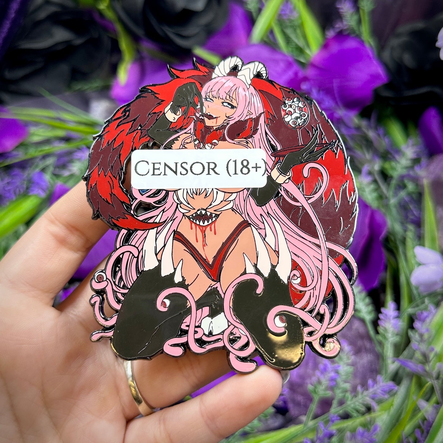 Succubus Sister Enamel Pin