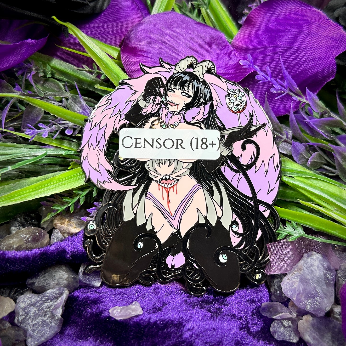 Succubus Sister Enamel Pin