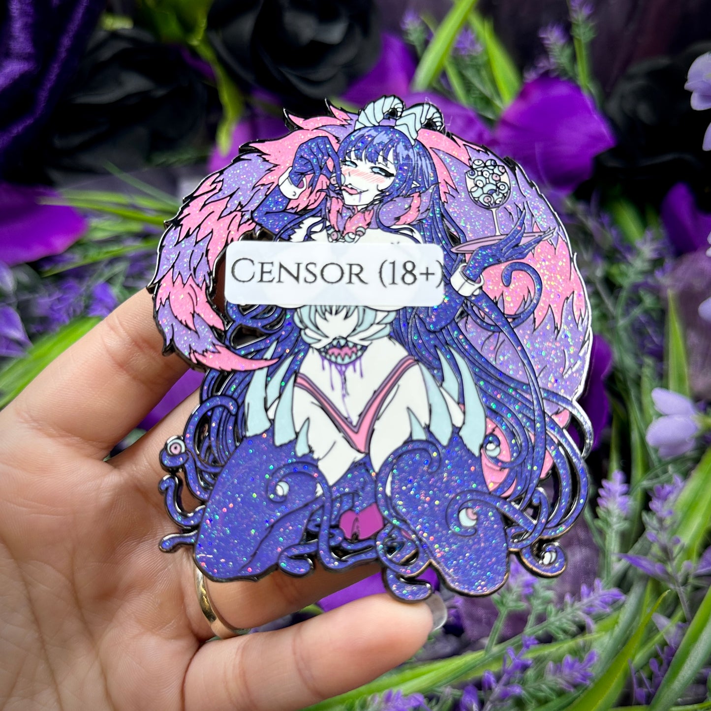 Succubus Sister Enamel Pin