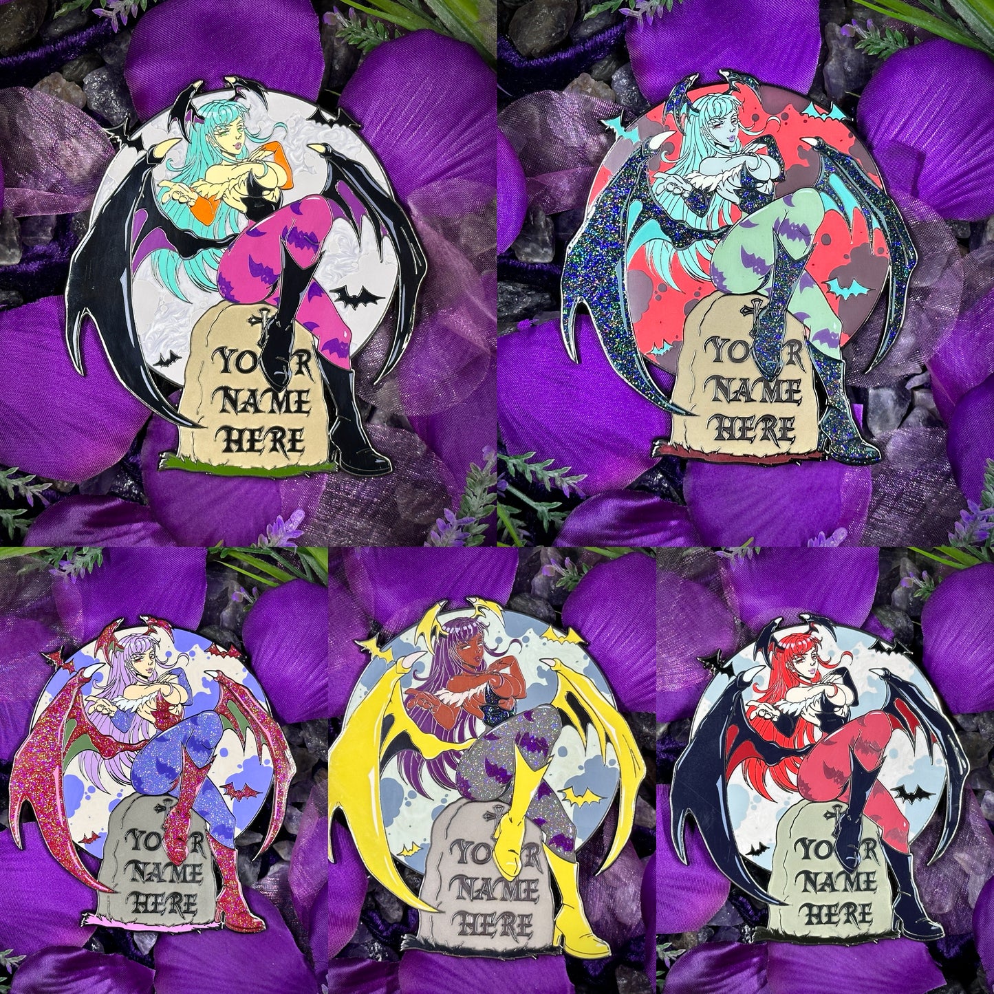 Midnight Mori Enamel Pin