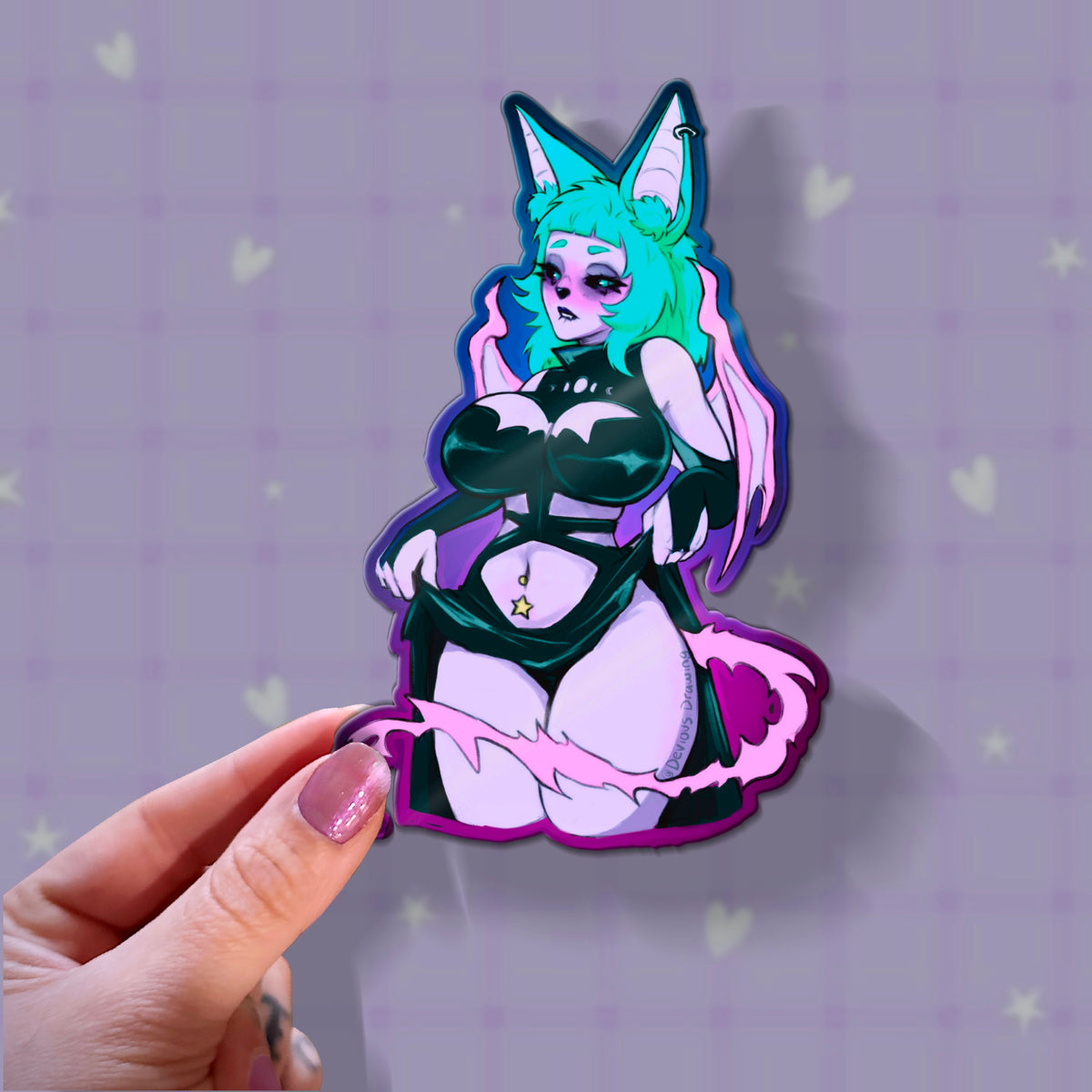 Naughty Nocturna Sticker