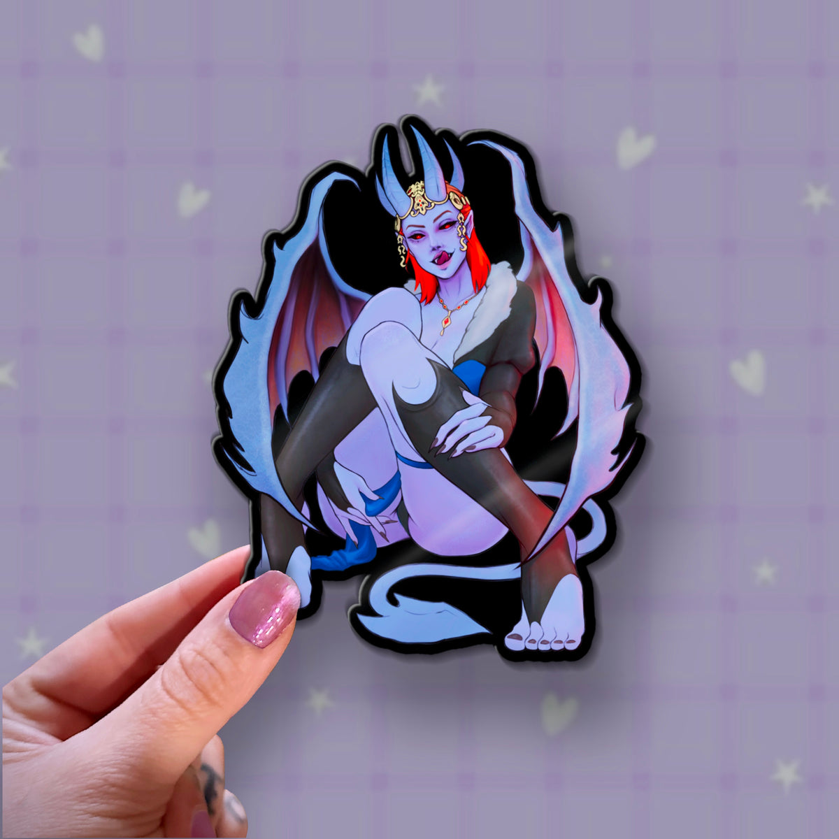 Flaunting Fiend Sticker