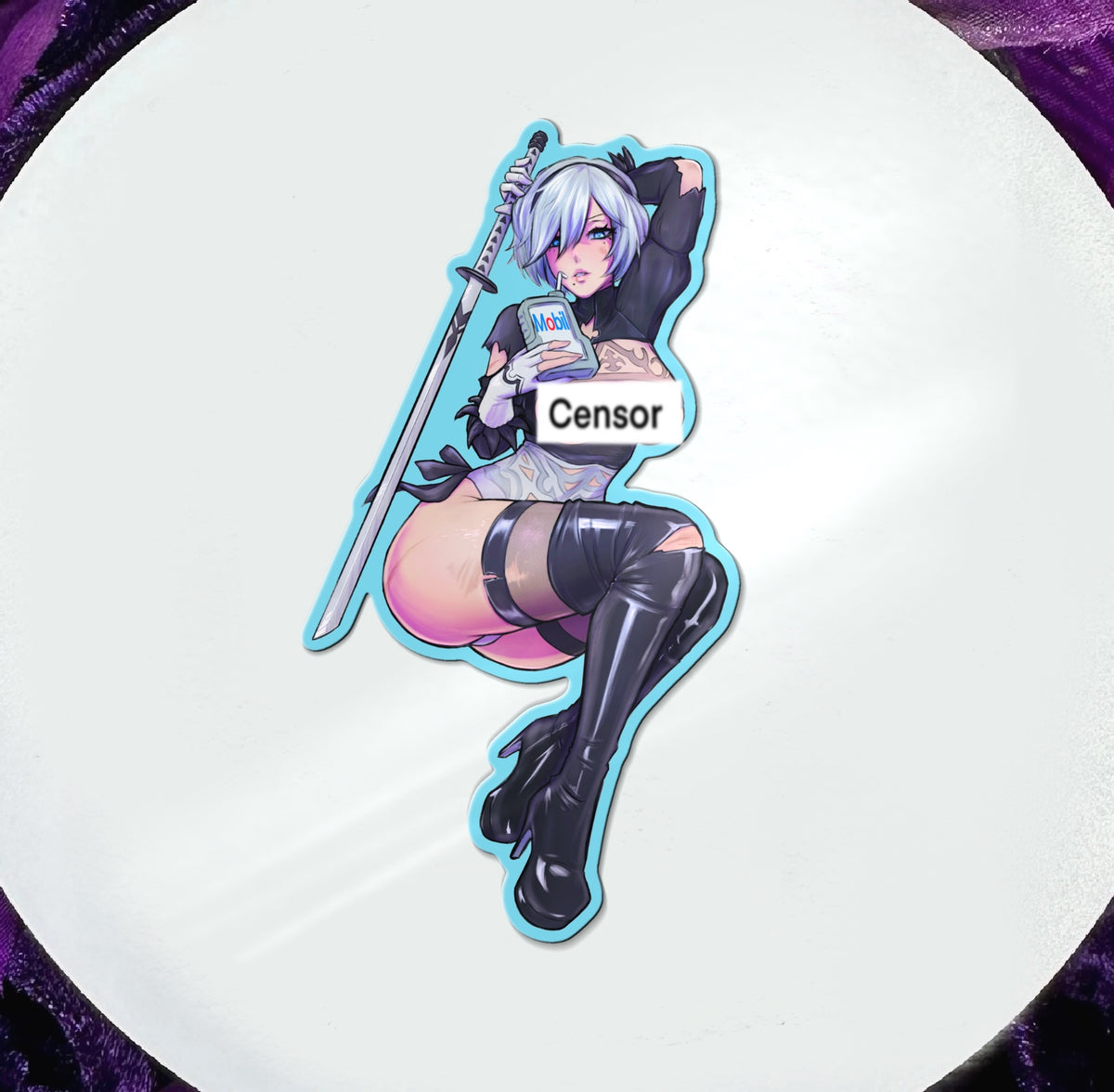 To Be Mobile Sticker (NSFW)