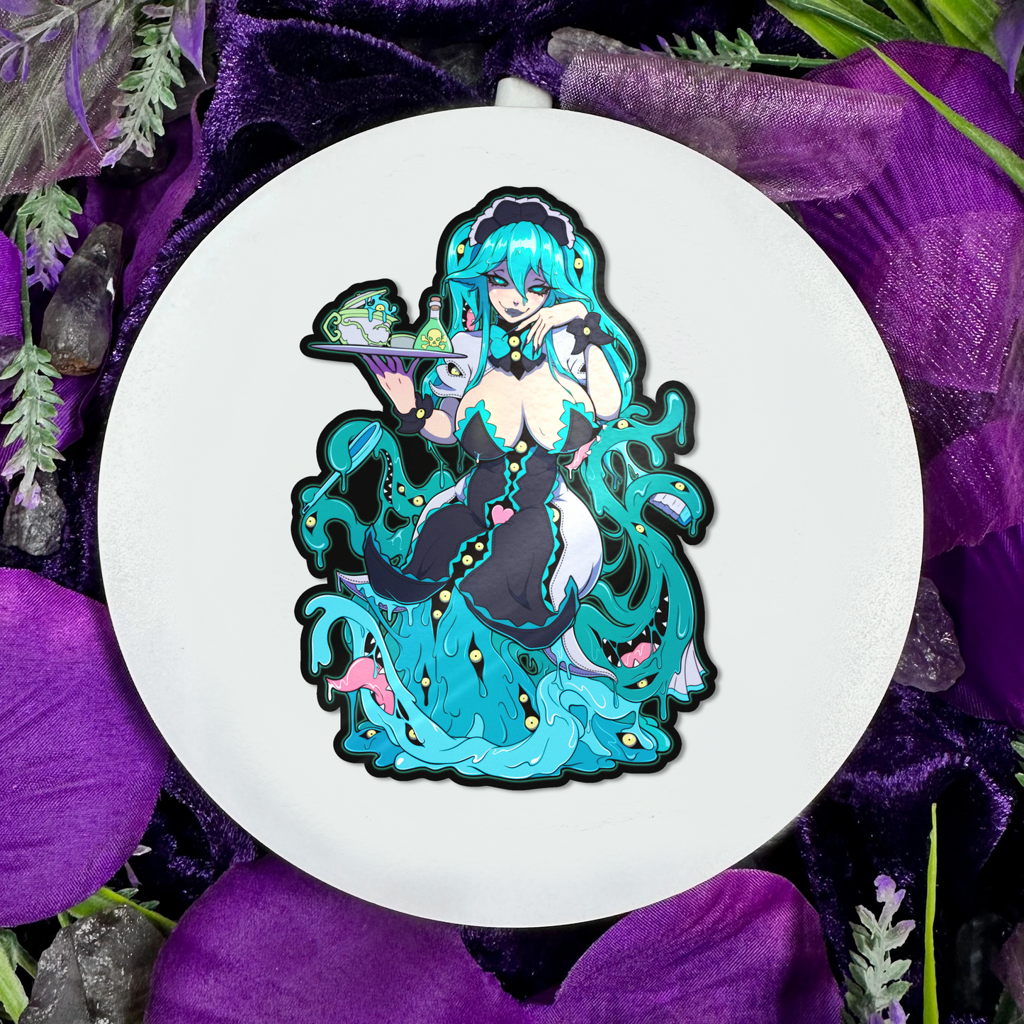 Tentacle Tease Vinyl Sticker