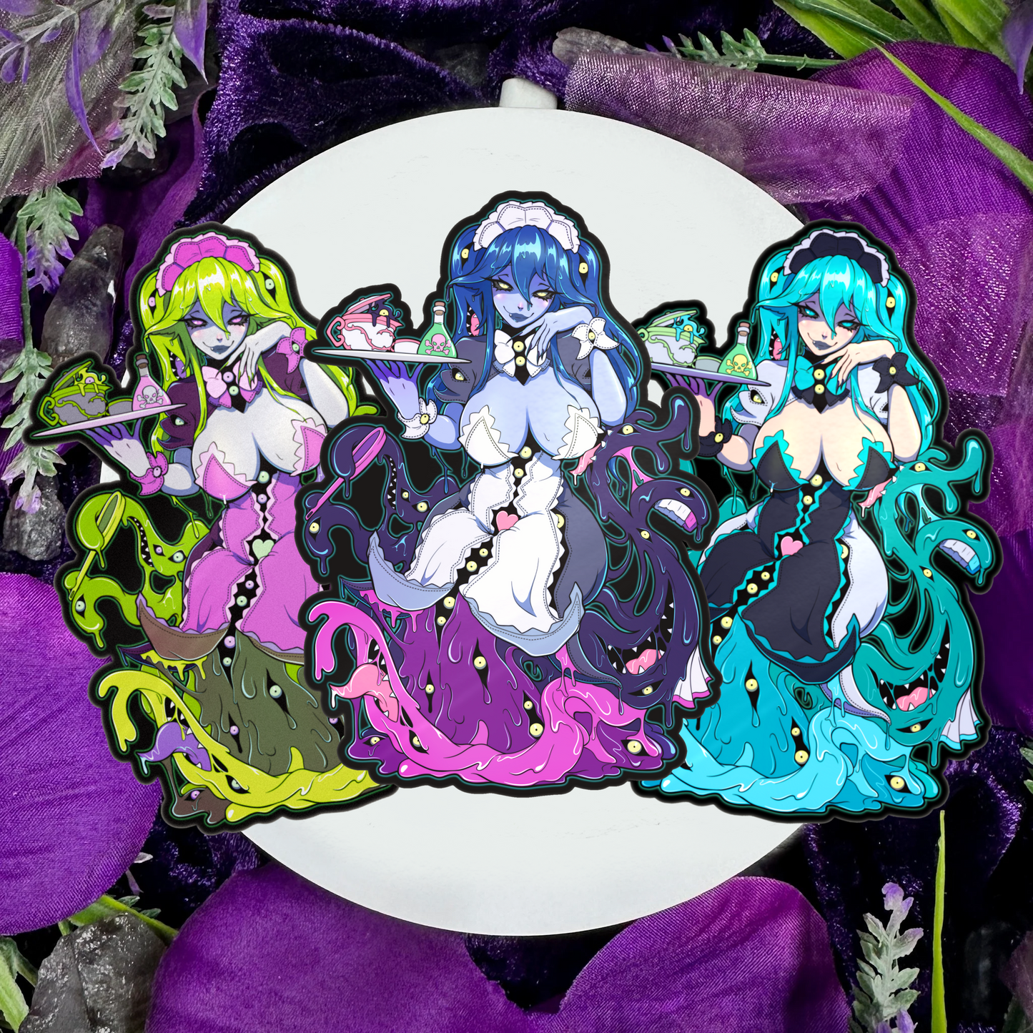 Tentacle Tease Vinyl Sticker