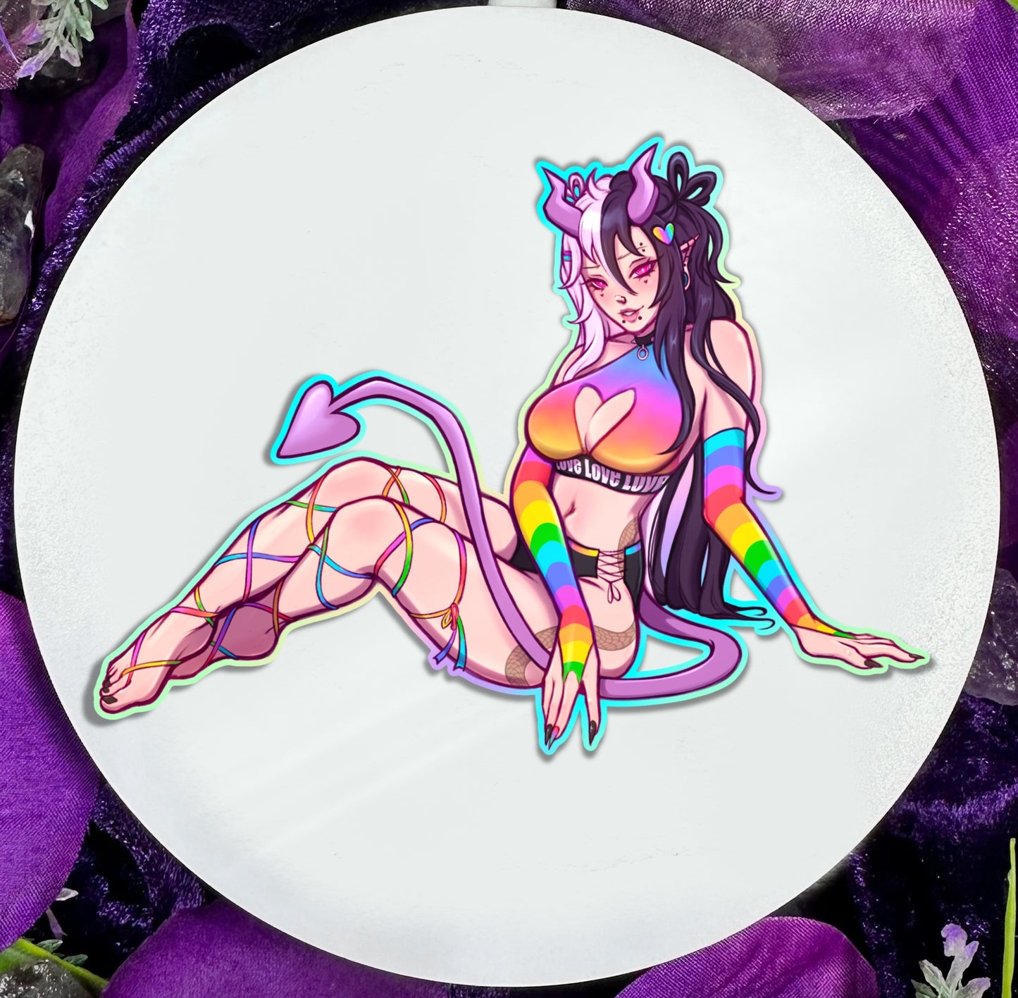 Pride DV Vinyl Sticker