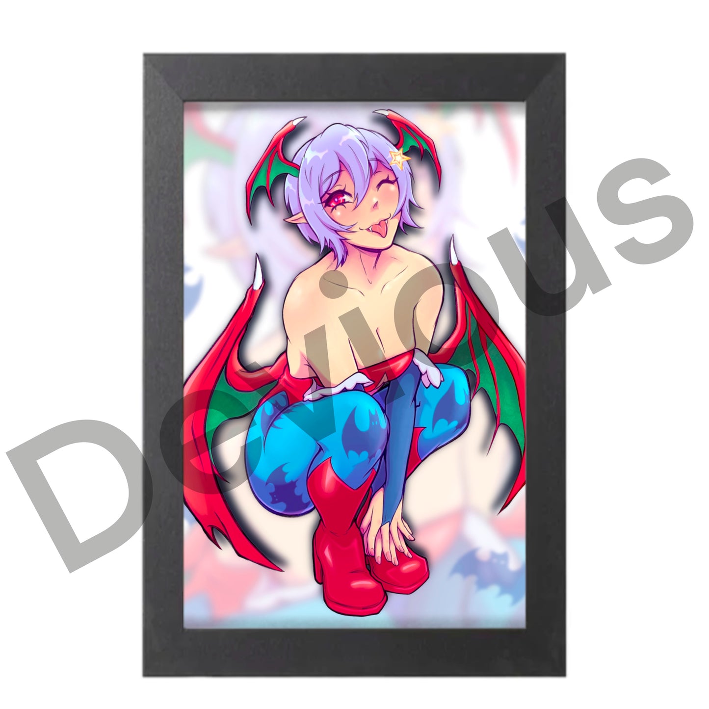 Silly Succubus Art Print
