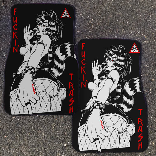 Fuckin' Trash Car Mat (Preorder)