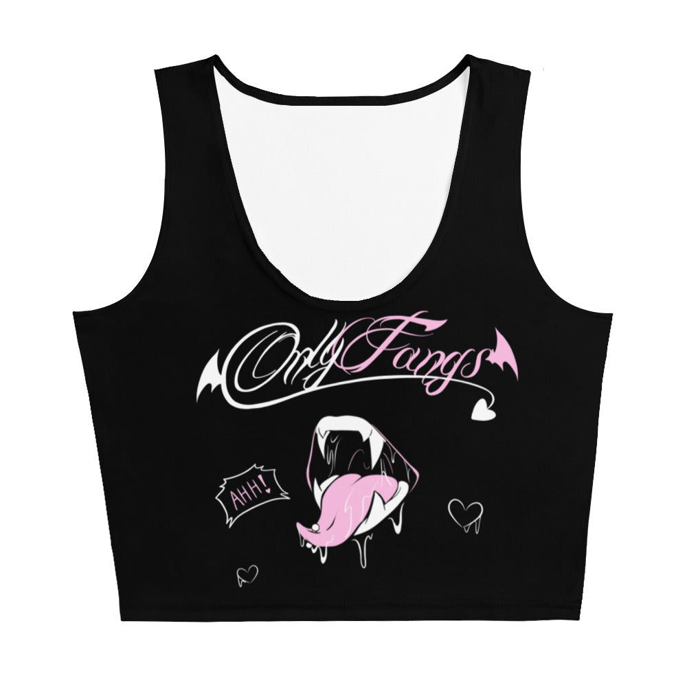 OnlyFangs Crop Top