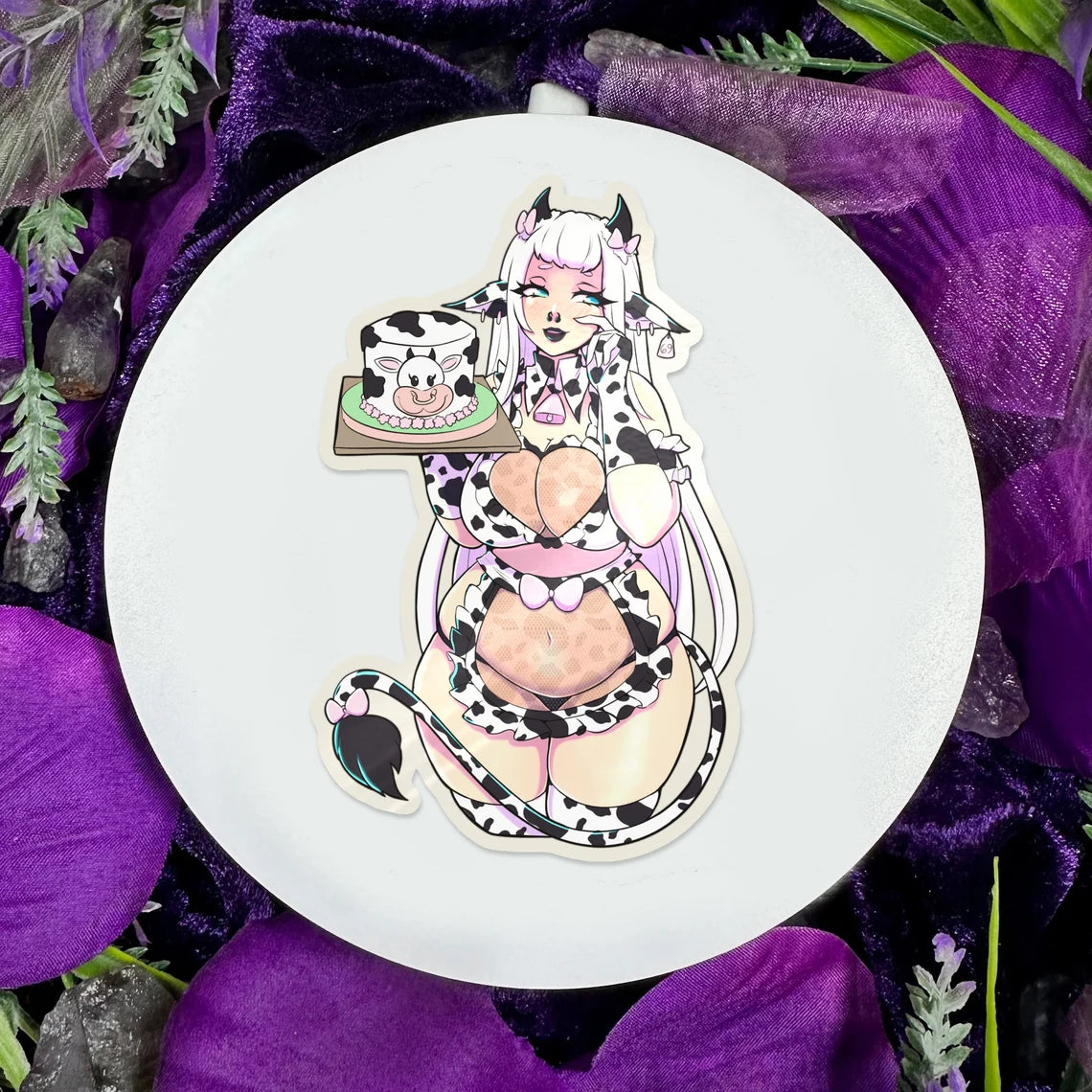 Birthday Cake Vinyl Sticker