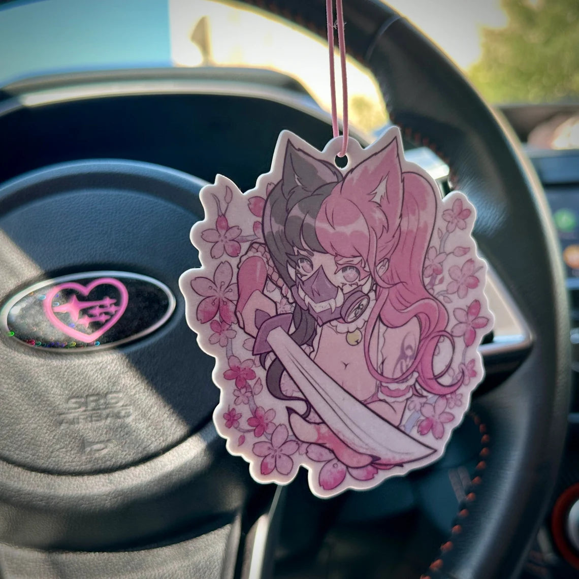 Sakura Samurai Anime Air Freshener