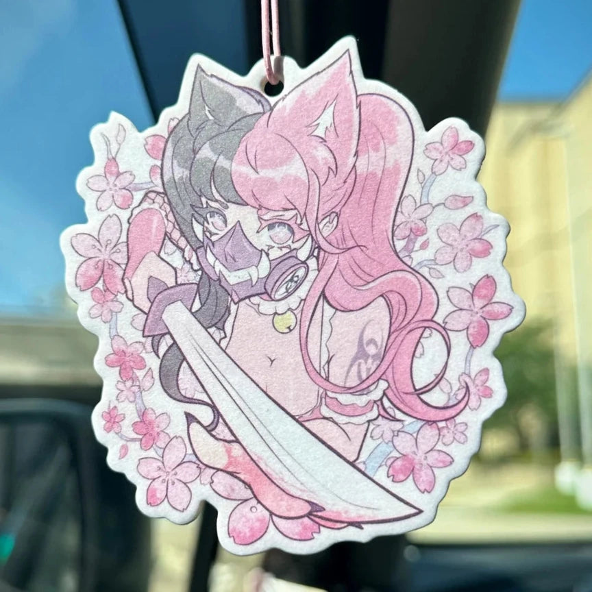 Sakura Samurai Anime Air Freshener