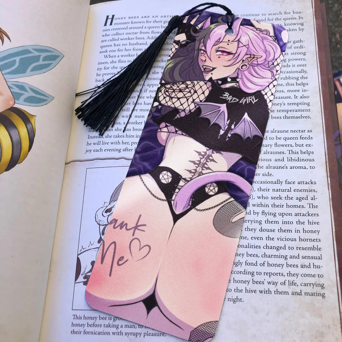 DV Spank Me Bookmark