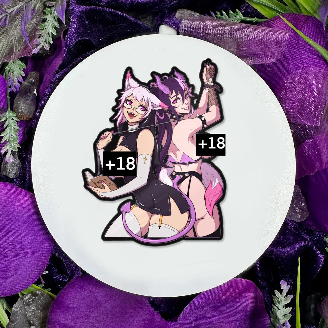 LoriDV Vinyl Sticker NSFW