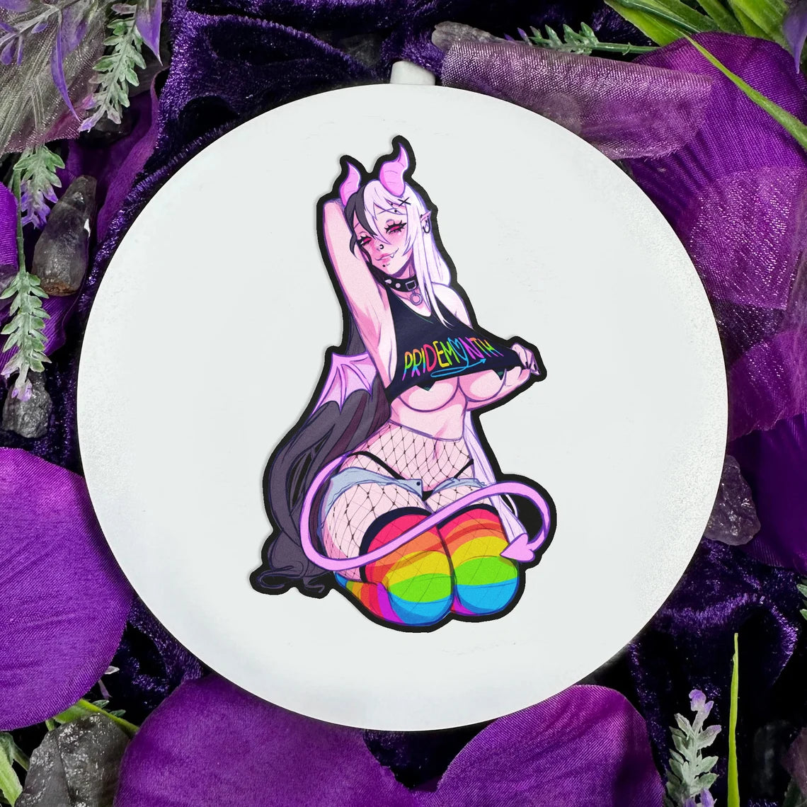 DV Pride Month Vinyl Sticker
