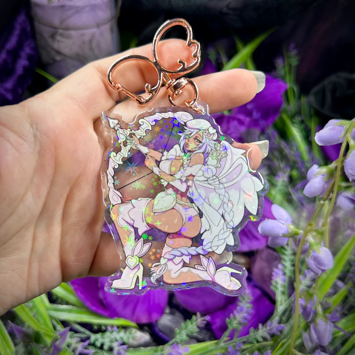 Cupids Ass-assin Holographic Charm